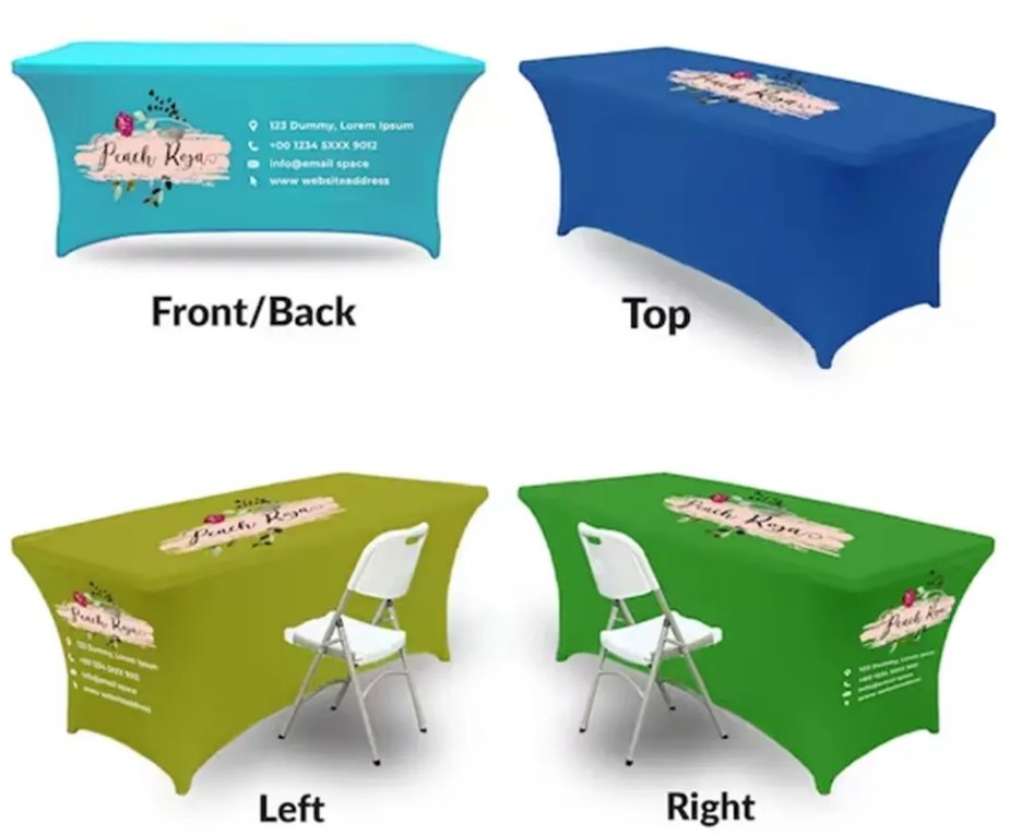 Logo-Tischdecke leicht gemacht: So geht’s!