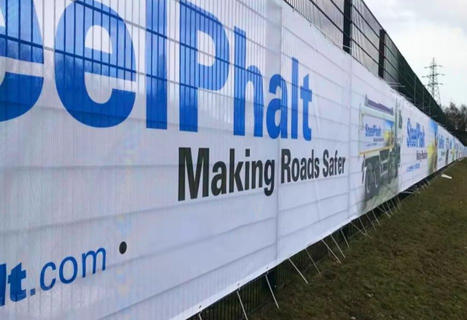 Bannière Tissu Maille