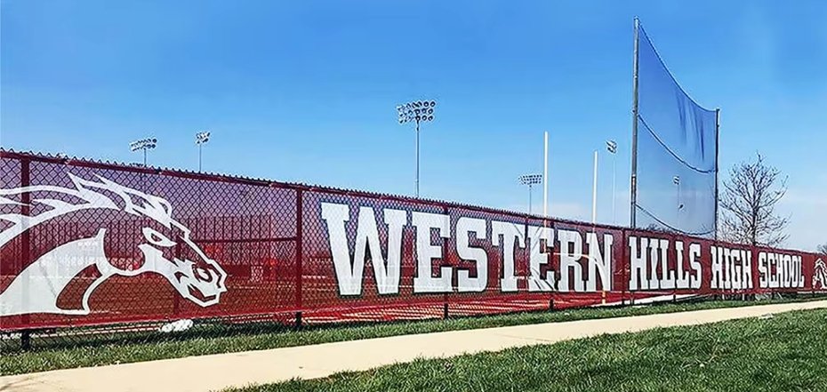 Bannière Tissu Maille
