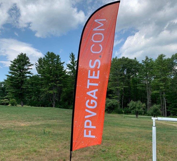 Personnalisés - Drapeau de Plage