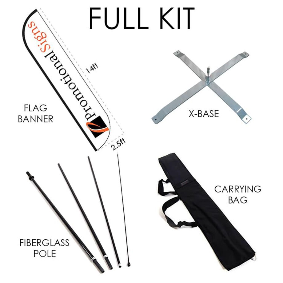 Personnalisés - Drapeau de Plage