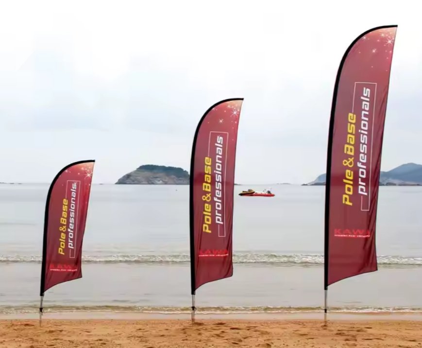 flamme publicitaire extérieur