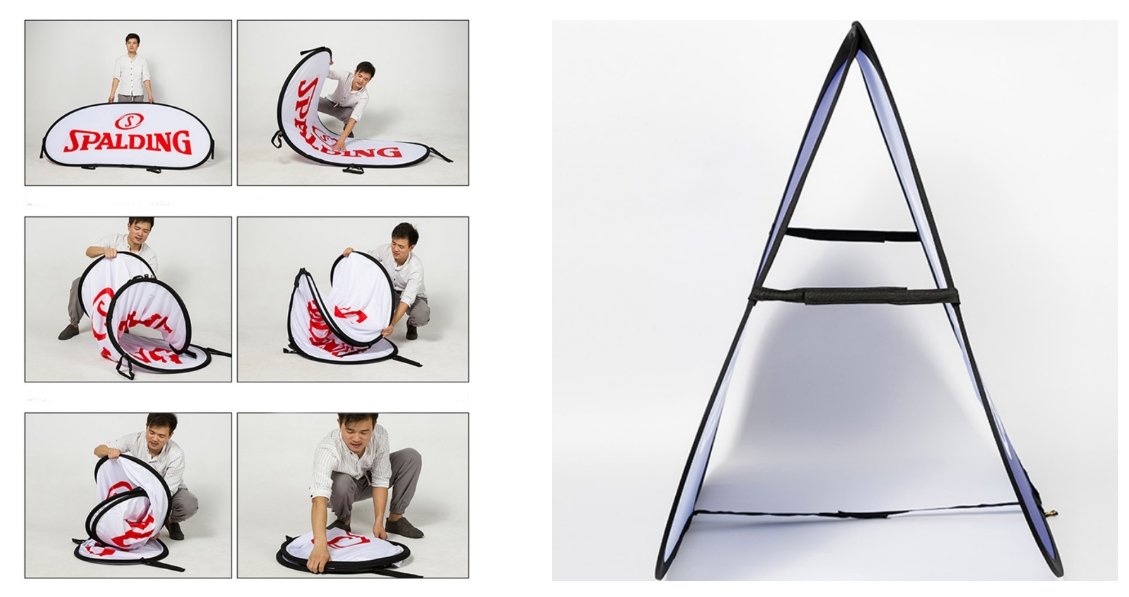 bannières pop up horizontales