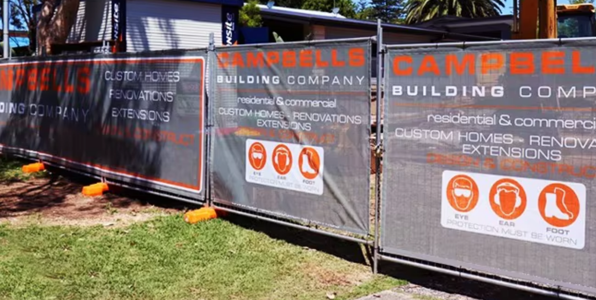 Bannières publicitaires maille