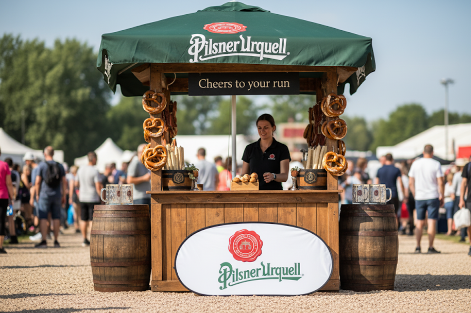 bannière plage pop out