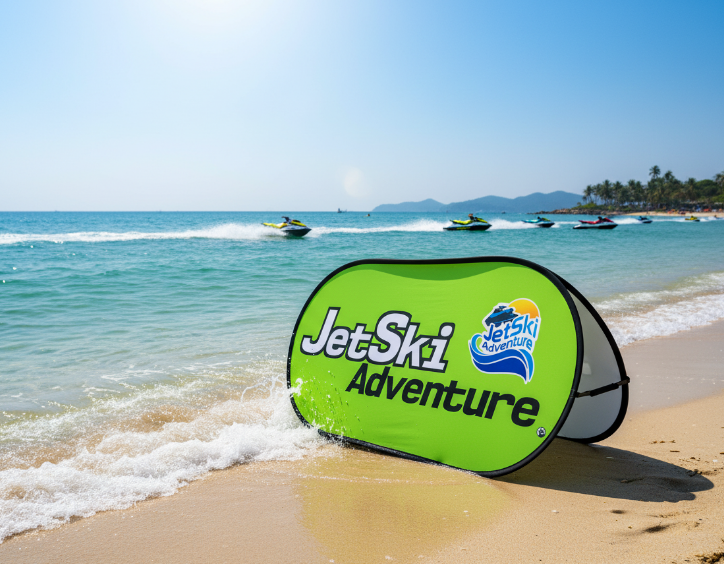 bannière pop up horizontale