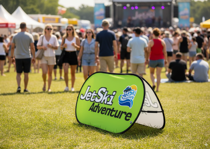 bannière pop up horizontale