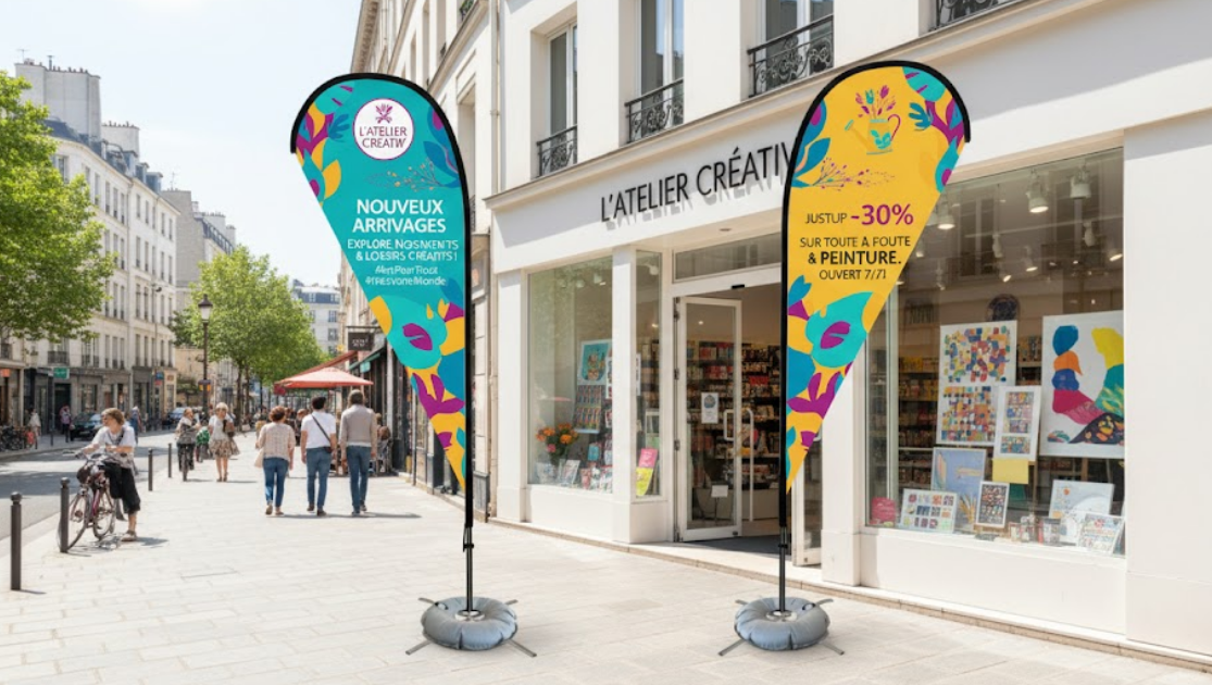 drapeau goutte d eau