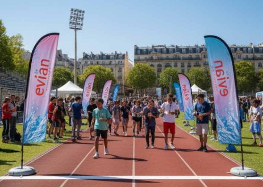 Oriflamme publicitaire extérieur pas cher.