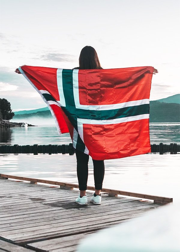 Drapeau main personnalisé